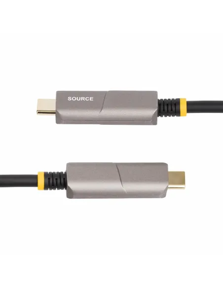 StarTech.com Cable Activo Óptico USB-C a HDMI 2.0 (AOC) de 9,15m - Conversor Adaptador Unidireccional USB Tipo C a HDMI -