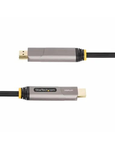 StarTech.com Cable Activo Óptico USB-C a HDMI 2.0 (AOC) de 9,15m - Conversor Adaptador Unidireccional USB Tipo C a HDMI -