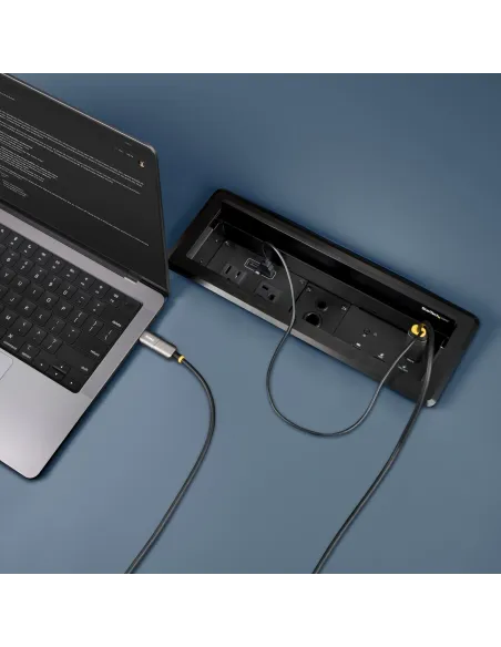 StarTech.com Cable Activo Óptico USB-C a HDMI 2.0 (AOC) de 9,15m - Conversor Adaptador Unidireccional USB Tipo C a HDMI -