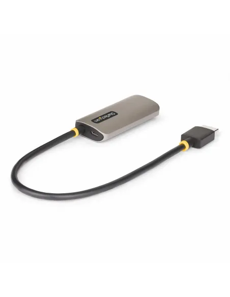 StarTech.com Cable Conversor Adaptador Activo de 30cm HDMI 2.1 a DisplayPort 1.4 - 8K60Hz - Alimentado por el Bus USB - Cable