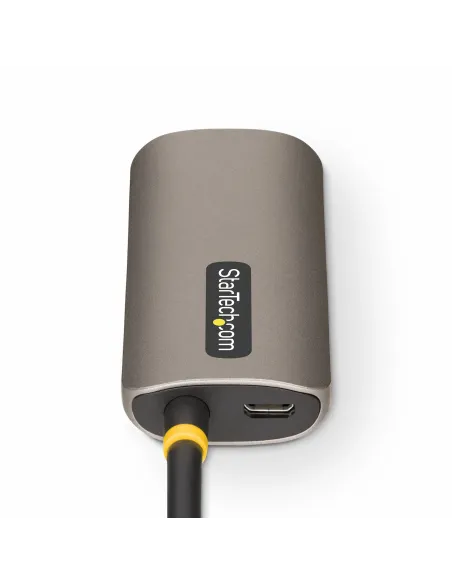 StarTech.com Cable Conversor Adaptador Activo de 30cm HDMI 2.1 a DisplayPort 1.4 - 8K60Hz - Alimentado por el Bus USB - Cable
