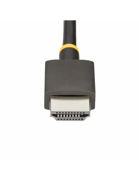 StarTech.com Cable Conversor Adaptador Activo de 30cm HDMI 2.1 a DisplayPort 1.4 - 8K60Hz - Alimentado por el Bus USB - Cable