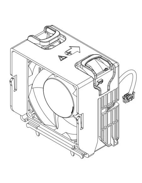 DELL 121-BBBX sistema de refrigeración para ordenador Carcasa del ordenador Ventilador