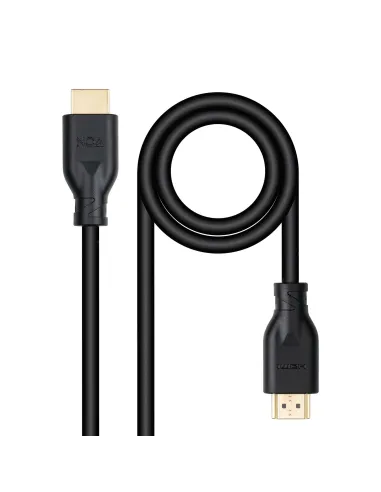 Nanocable Cable HDMI V2.0 4K@60Hz 18Gbps A M-A M CCS 0.5 m