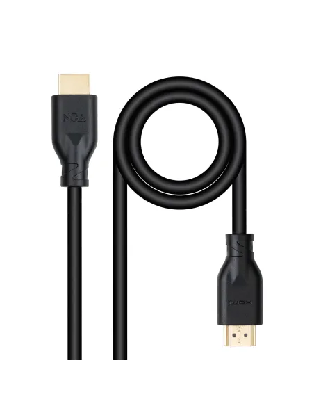 Nanocable Cable HDMI V2.0 4K@60Hz 18Gbps A M-A M CCS 0.5 m