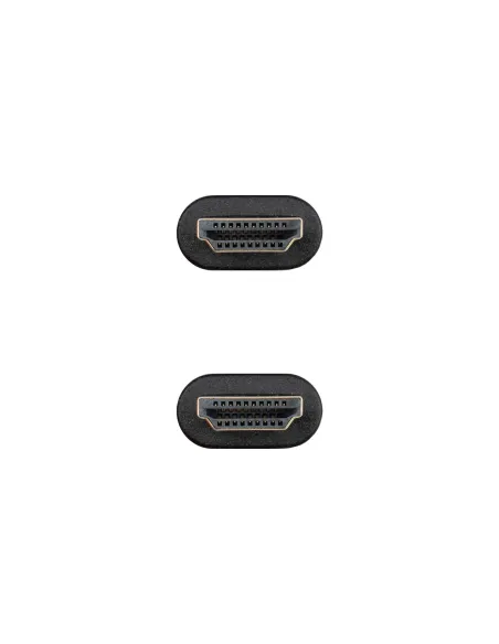 Nanocable Cable HDMI V2.0 4K@60Hz 18Gbps A M-A M CCS 0.5 m