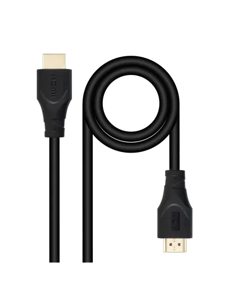 Nanocable Cable HDMI V1.4 CCS, A M-A M, Negro, 2m