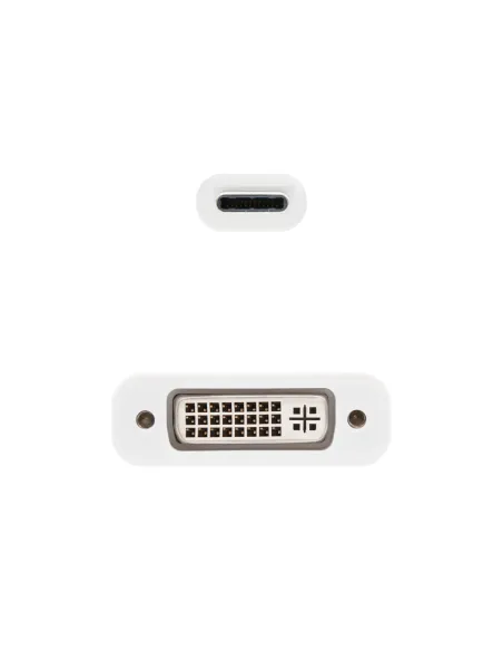Nanocable CONVERSOR USB-C A DVI-D, 15 CM