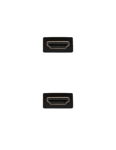 Nanocable Cable HDMI V2.0 4K@60Hz 18Gbps A M-A M, 5.0 m, Negro