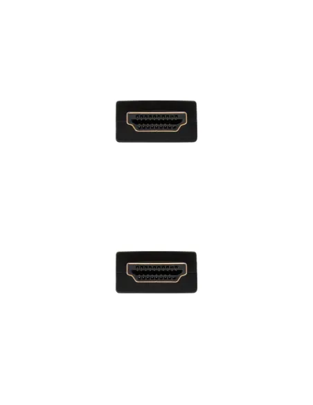Nanocable Cable HDMI V2.0 4K@60Hz 18Gbps A M-A M, 5.0 m, Negro