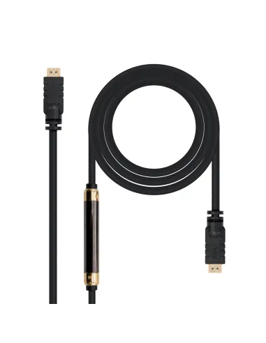 Nanocable CABLE HDMI V1.4 (ALTA VELOCIDAD   HEC) CON REPETIDOR, A M-A M, 25 M