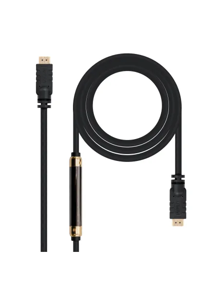 Nanocable CABLE HDMI V1.4 (ALTA VELOCIDAD   HEC) CON REPETIDOR, A M-A M, 25 M