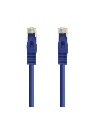 Nanocable Cable Red Latiguillo RJ45 LSZH CAT.6A UTP AWG24, Azul, 25 cm