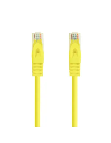 Nanocable Cable Red Latiguillo RJ45 LSZH CAT.6A UTP AWG24, Amarillo, 25 cm