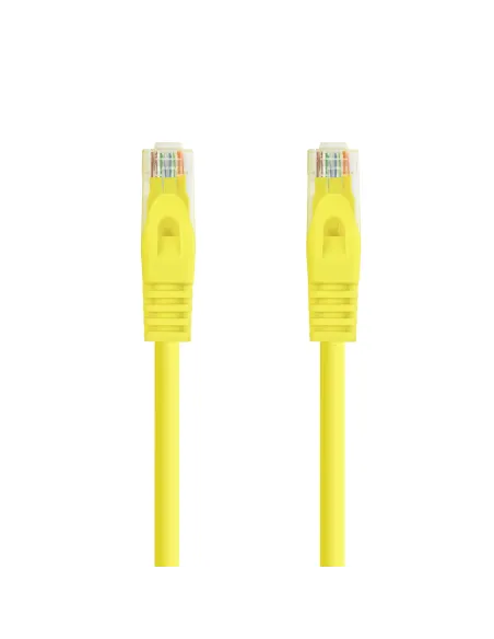 Nanocable Cable Red Latiguillo RJ45 LSZH CAT.6A UTP AWG24, Amarillo, 25 cm