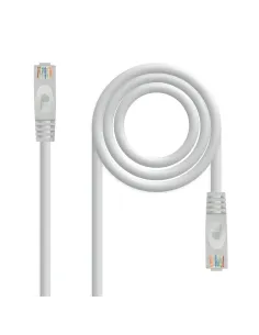 Nanocable Cable de red latiguillo RJ45 LSZH Cat.6A UTP AWG24, Gris, 7.0 m