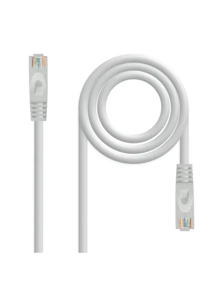 Nanocable Cable de red latiguillo RJ45 LSZH Cat.6A UTP AWG24, Gris, 7.0 m