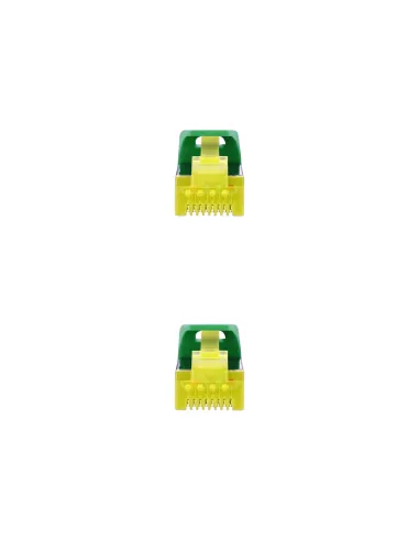 Nanocable Cable de red latiguillo RJ45 LSZH Cat.6A SFTP AWG26, Verde, 1.0 m