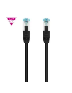 Nanocable Cable de Red Cat.7 600MHZ LSZH SFTP PIMF AWG26, Negro, 25 cm 2