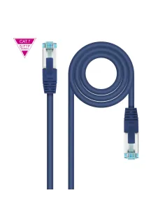 Nanocable Cable de Red Cat.7 600MHZ LSZH SFTP PIMF AWG26, Azul, 1 m
