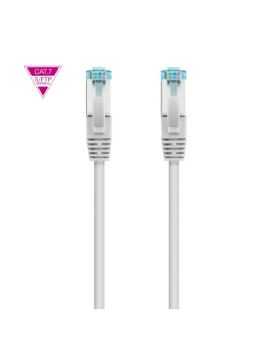 Nanocable Cable de Red Cat.7 600MHZ LSZH SFTP PIMF AWG26, Gris, 1.5 m