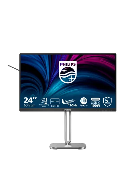 Philips 4000 series 24B2U4301 00 pantalla para PC 60,5 cm (23.8") 1920 x 1080 Pixeles Full HD LCD Gris