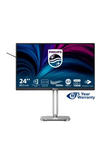 Philips 4000 series 24B2U4301 00 pantalla para PC 60,5 cm (23.8") 1920 x 1080 Pixeles Full HD LCD Gris