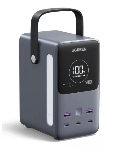 Ugreen Nexode Power Bank 48000 mAh Litio Gris