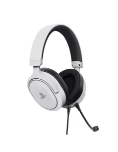 Trust GXT 498 Forta Auriculares Alámbrico Diadema Juego Negro, Blanco 2