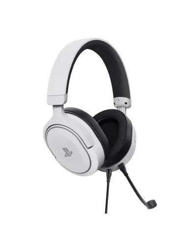 Trust GXT 498 Forta Auriculares Alámbrico Diadema Juego Negro, Blanco
