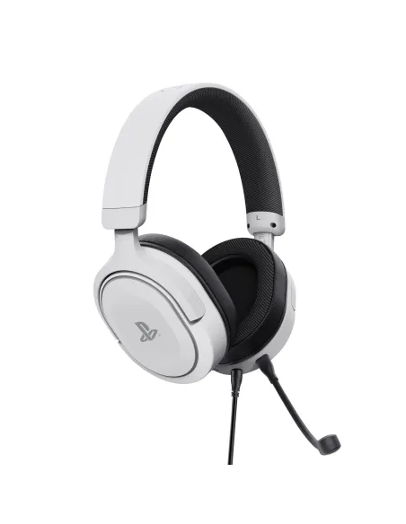Trust GXT 498 Forta Auriculares Alámbrico Diadema Juego Negro, Blanco