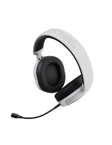 Trust GXT 498 Forta Auriculares Alámbrico Diadema Juego Negro, Blanco
