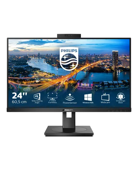 Philips B Line 242B1H 00 pantalla para PC 60,5 cm (23.8") 1920 x 1080 Pixeles Full HD LED Negro