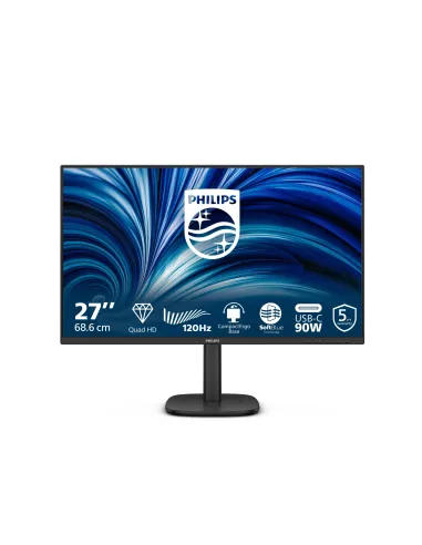 Philips 3000 series 27B2U3601 00 pantalla para PC 68,6 cm (27") 2560 x 1440 Pixeles Quad HD LCD Negro