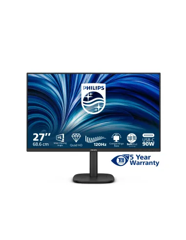 Philips 3000 series 27B2U3601 00 pantalla para PC 68,6 cm (27") 2560 x 1440 Pixeles Quad HD LCD Negro