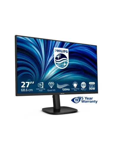 Philips 3000 series 27B2U3601 00 pantalla para PC 68,6 cm (27") 2560 x 1440 Pixeles Quad HD LCD Negro