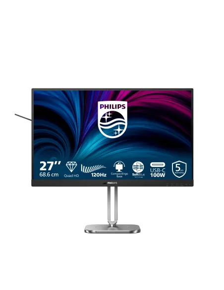 Philips 27B2U4601 00 pantalla para PC 68,6 cm (27") 2560 x 1440 Pixeles Quad HD LCD Gris