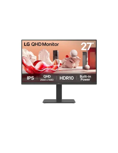 LG 27BA45QB-B pantalla para PC 68,6 cm (27") 2560 x 1440 Pixeles Quad HD LCD Negro