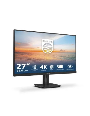 Philips 27E1N1800A 00 pantalla para PC 68,6 cm (27") 3840 x 2160 Pixeles 4K Ultra HD LED Negro