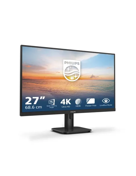 Philips 27E1N1800A 00 pantalla para PC 68,6 cm (27") 3840 x 2160 Pixeles 4K Ultra HD LED Negro