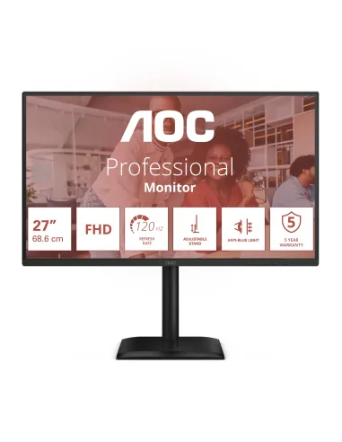 AOC 27E4U pantalla para PC 68,6 cm (27") 1920 x 1080 Pixeles Full HD LED Negro