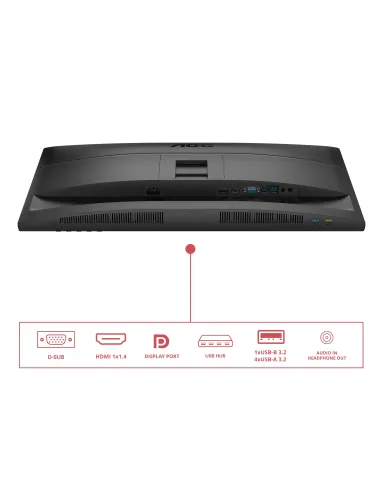 AOC 27E4U pantalla para PC 68,6 cm (27") 1920 x 1080 Pixeles Full HD LED Negro