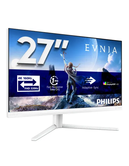 Philips Evnia 5000 pantalla para PC 68,6 cm (27") 3840 x 2160 Pixeles 4K Ultra HD LCD Blanco