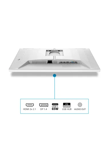 Philips Evnia 5000 pantalla para PC 68,6 cm (27") 3840 x 2160 Pixeles 4K Ultra HD LCD Blanco