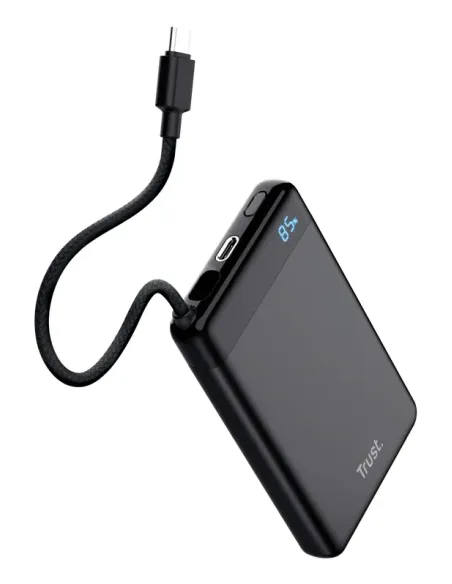 Trust 25880 batería externa Ión de litio 10000 mAh Negro