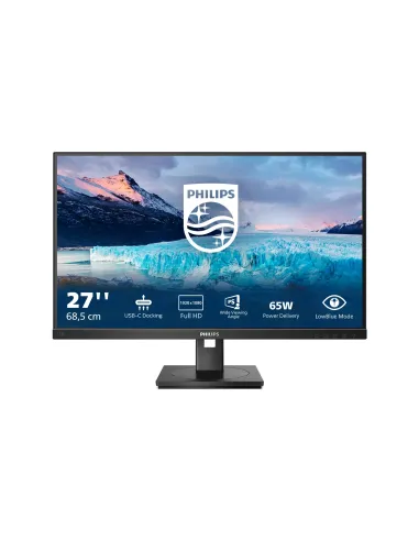 Philips S Line 273S1 00 pantalla para PC 68,6 cm (27") 1920 x 1080 Pixeles Full HD LCD Negro