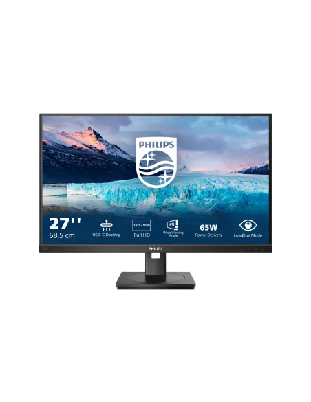 Philips S Line 273S1 00 pantalla para PC 68,6 cm (27") 1920 x 1080 Pixeles Full HD LCD Negro