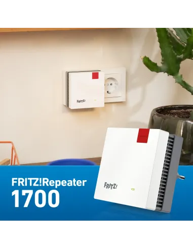 Repeater FRITZREPEATER 1700 EDITION INTERNATIONAL Repetidor de red Blanco
