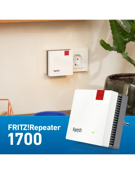 Repeater FRITZREPEATER 1700 EDITION INTERNATIONAL Repetidor de red Blanco