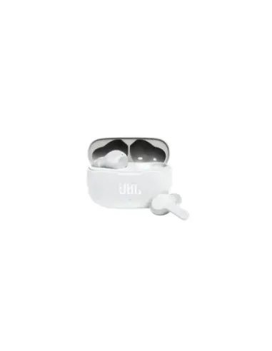 Auriculares Bluetooth JBL Wave 200TWS con estuche de carga/ Autonomía 5h/ Blancos